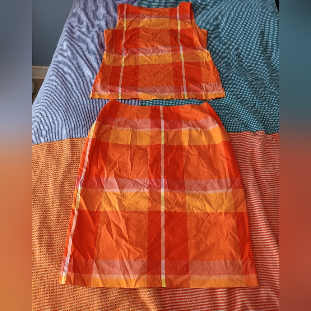 Vintage Summer Two Piece Matching Set Size M